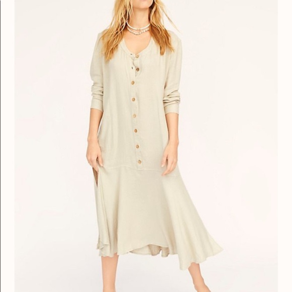 Free People Mathilda Midi Dress